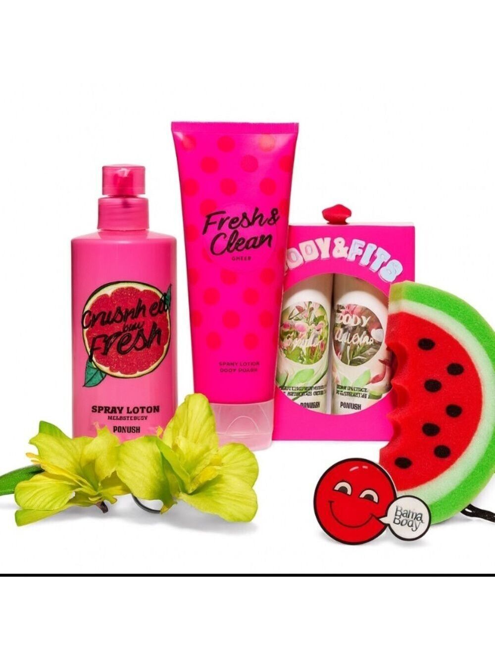 Pink By Victoria’s Secret Fresh & Fruity Bath & Body Bundle – Gift Set